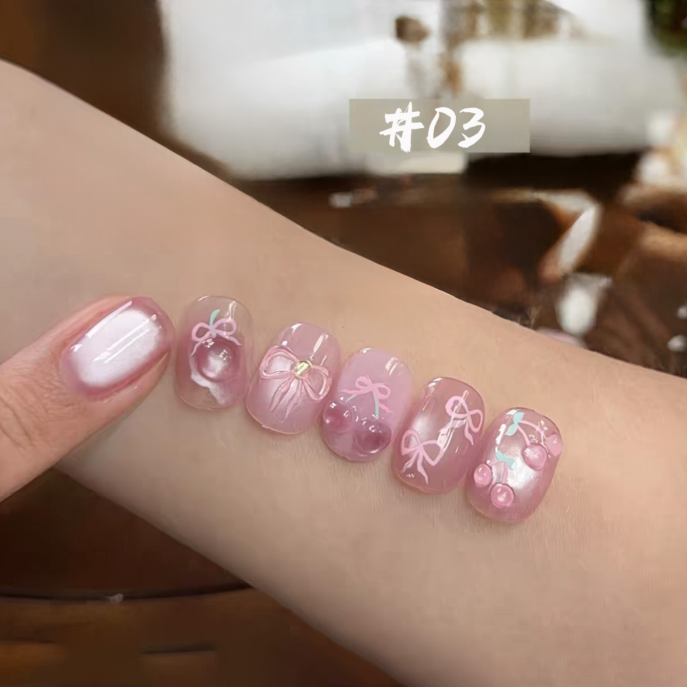Nail Art Cat Eye Pink - 1 unidad de esmalte de uñas