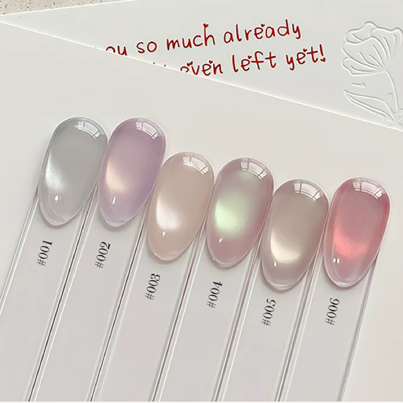 Nail Art Cat Eye Pink - Esmalte de Uñas en Gel MIANEL