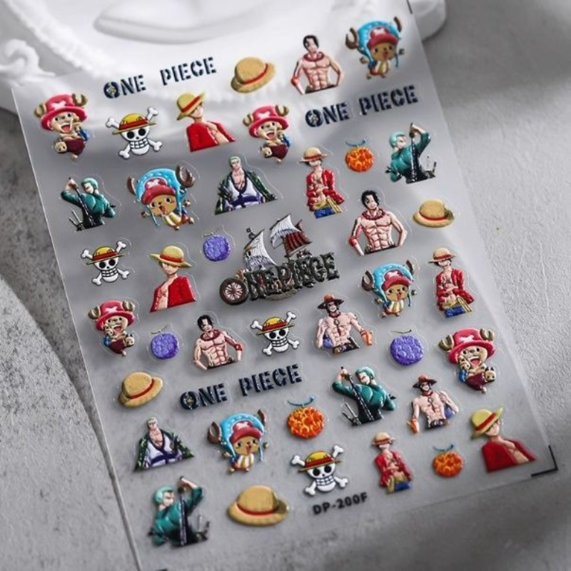 Nail Art Zoro One Piece - One Piece 2025 nuevo dibujo animado
