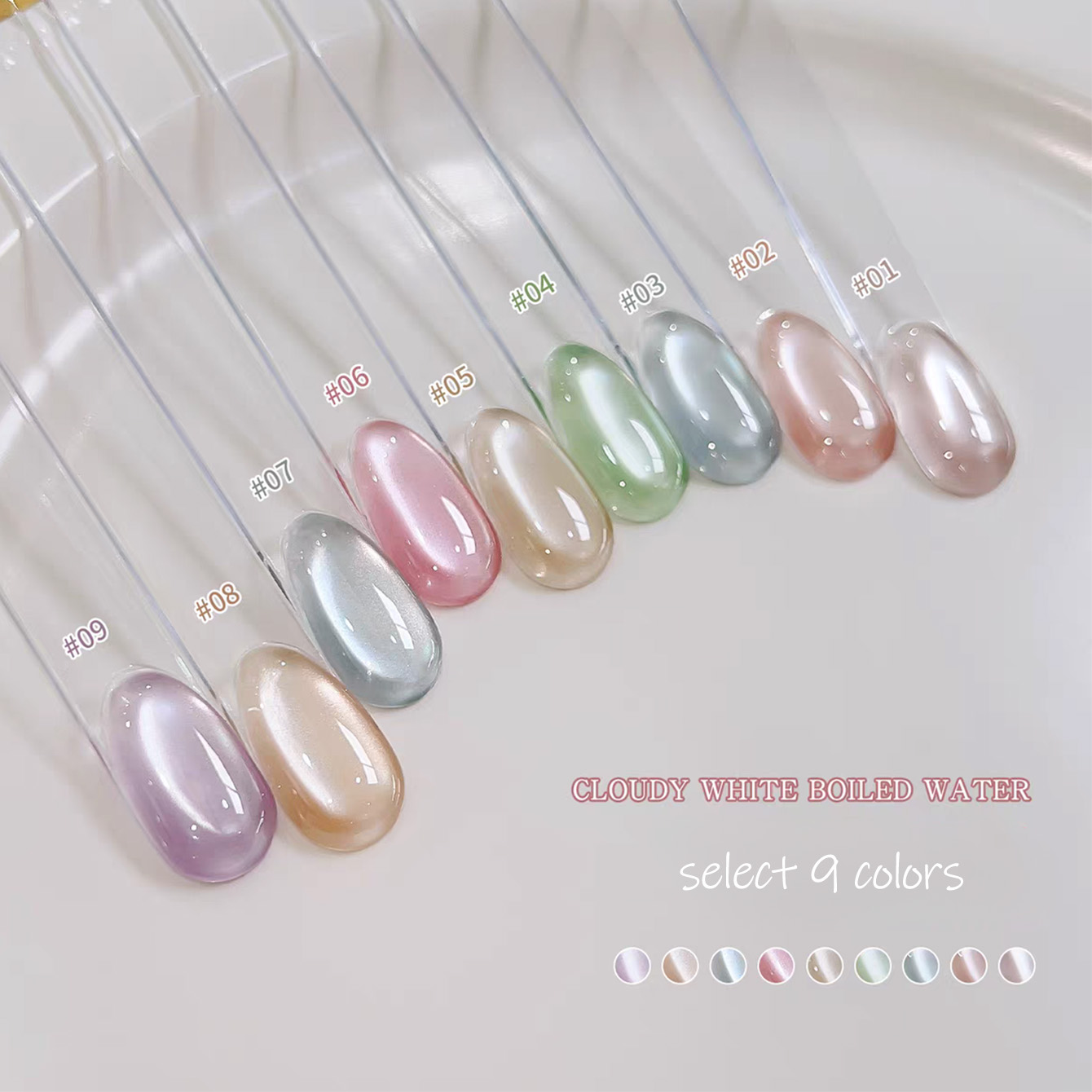 Nail Art Cat Eye Pink - SHAKA 1 unidad Esmalte de Uñas