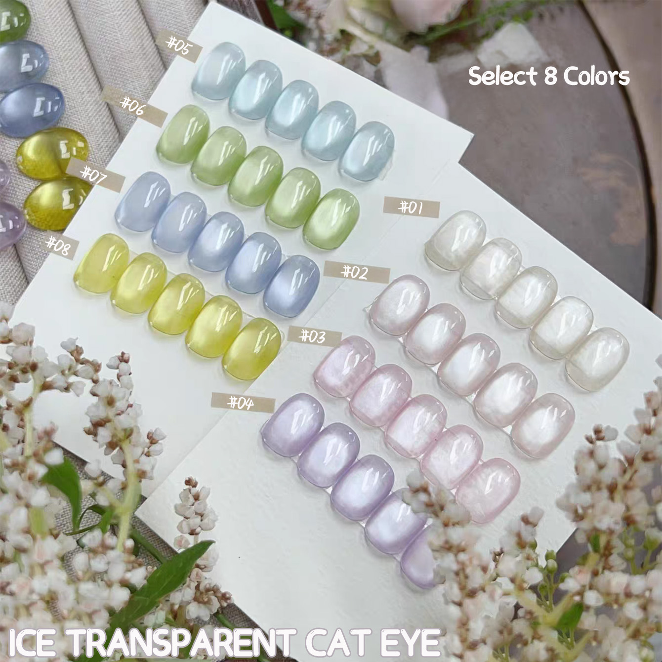 1 unidad de esmalte de uñas en - Nail Art Cat Eye Pink reseña y precio