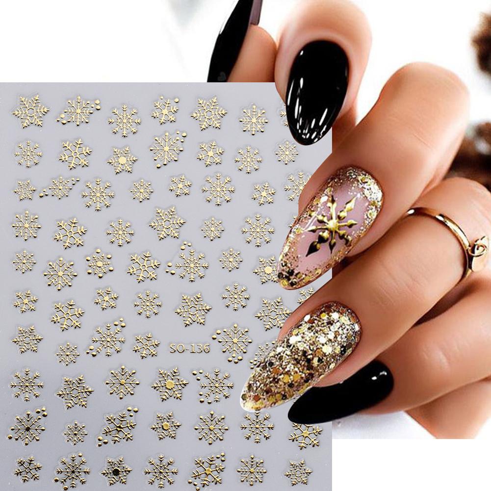 Pegatinas navideñas para decor - Nail Art Xmas Design reseña y precio