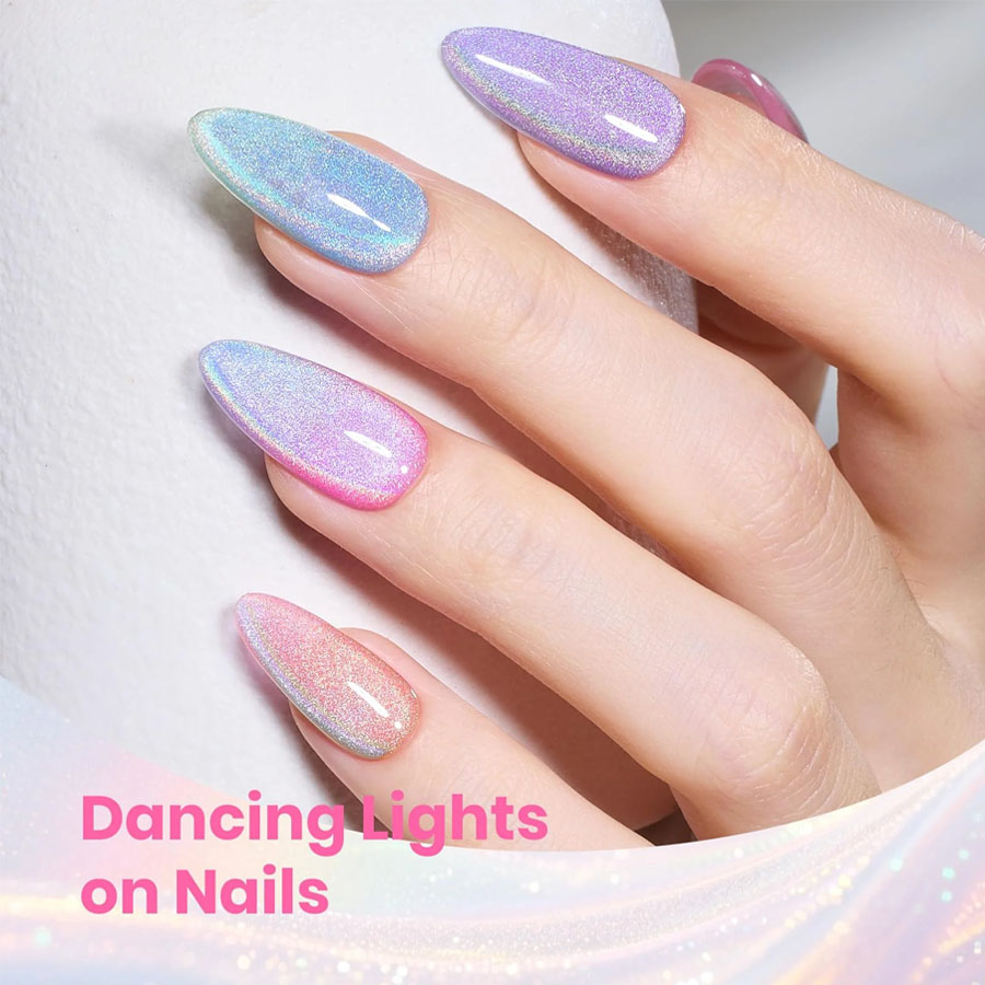 QAZIXU - Set de 1/6 Esmaltes d - Nail Art Cat Eye Pink reseña y precio
