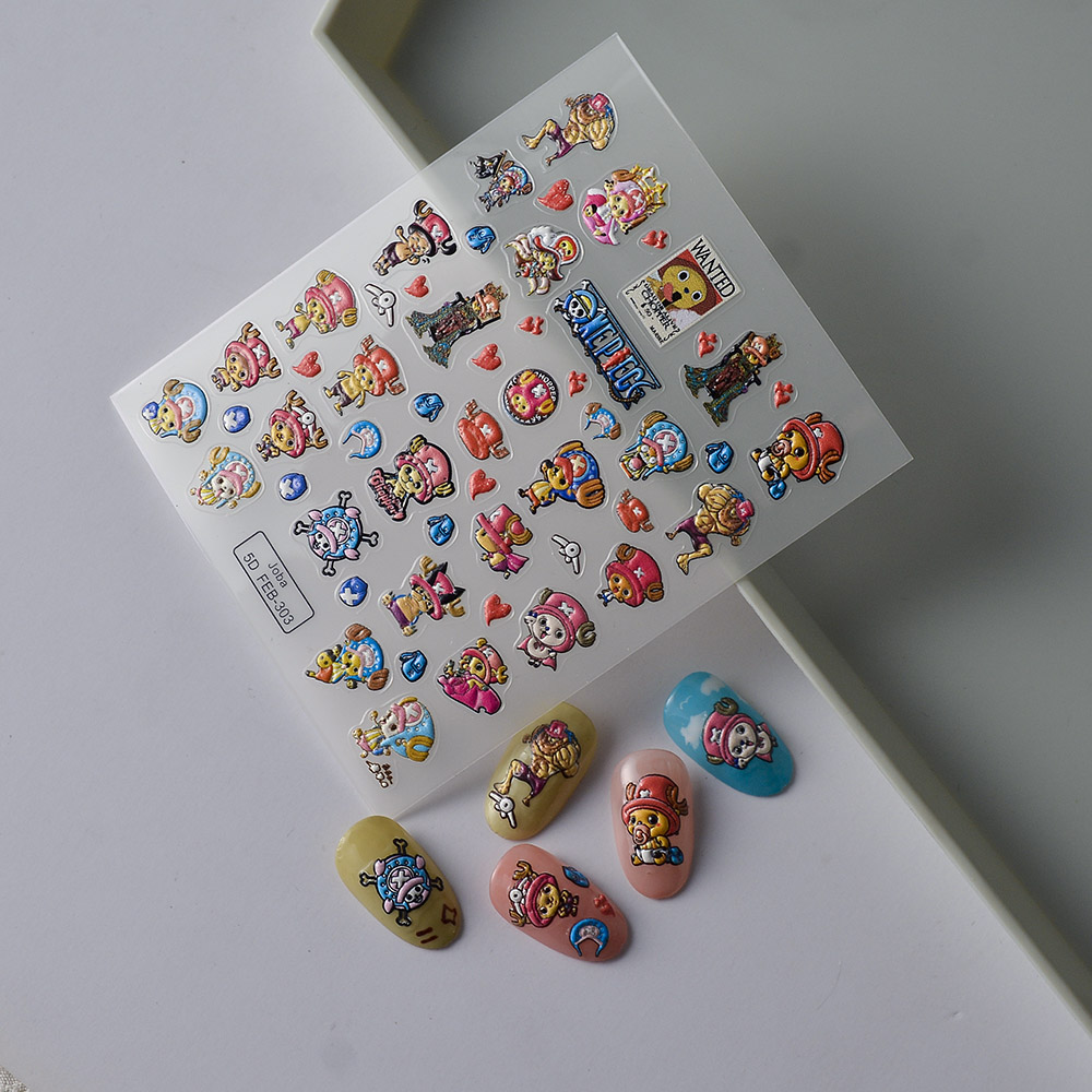 1PCS Pegatinas de Uñas de Anim - Nail Art Zoro One Piece reseña y precio