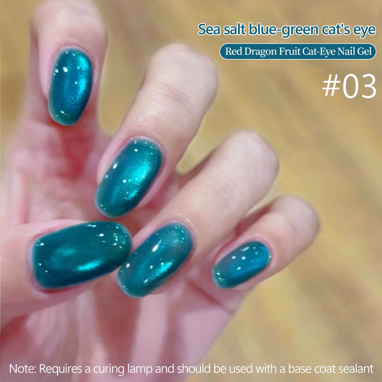 1-5 piezas 2026 Nuevo Esmalte  - Nail Art Emerald Blue reseña y precio