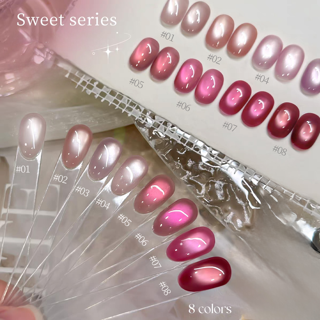 1 unidad TC 2026 Popular de Ve - Nail Art Cat Eye Pink reseña y precio