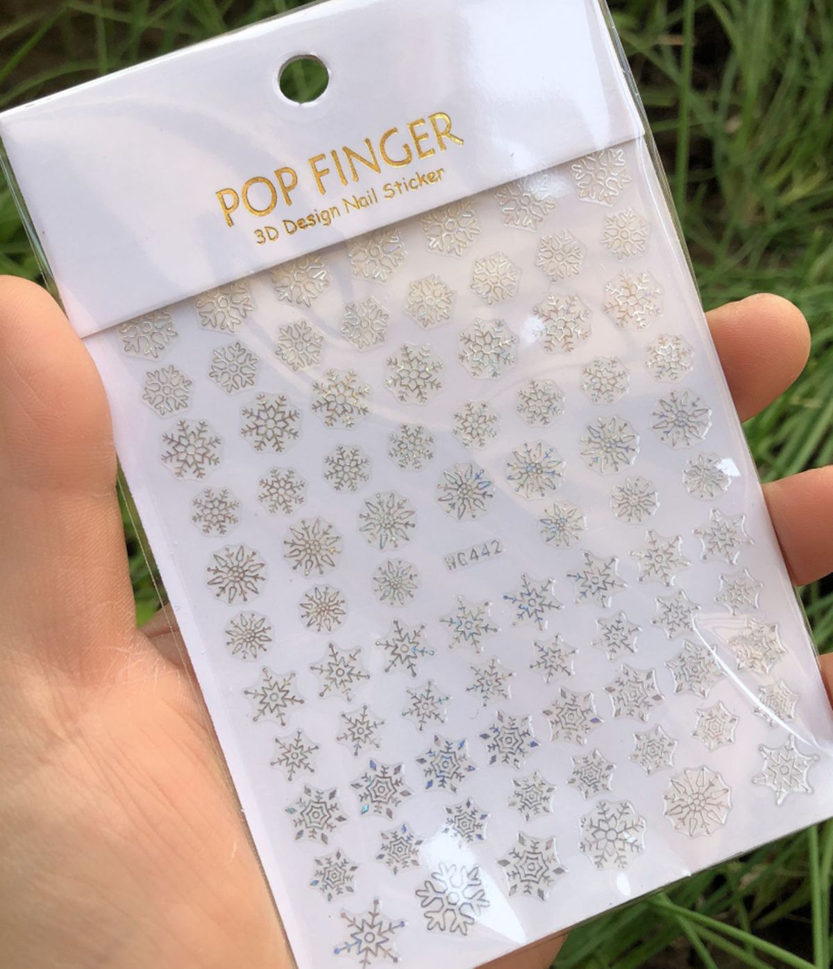 Holographics-copos de nieve de - Nail Art Xmas Design reseña y precio