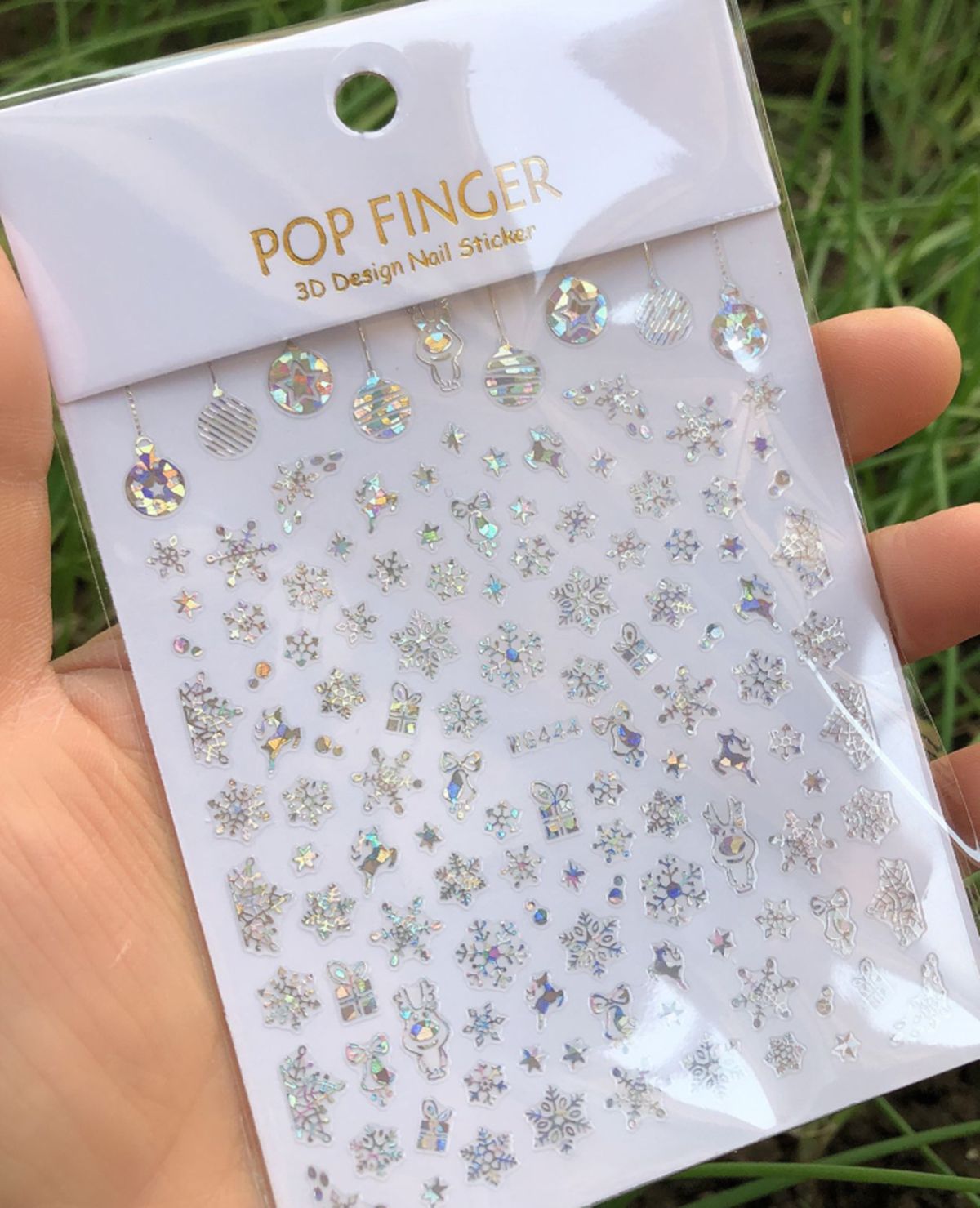 Holographics-copos de nieve de - Nail Art Xmas Design reseña y precio