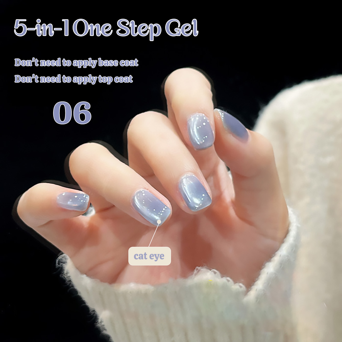 1 unidad TC Nuevo Esmalte de U - Nail Art Cat Eye Pink reseña y precio