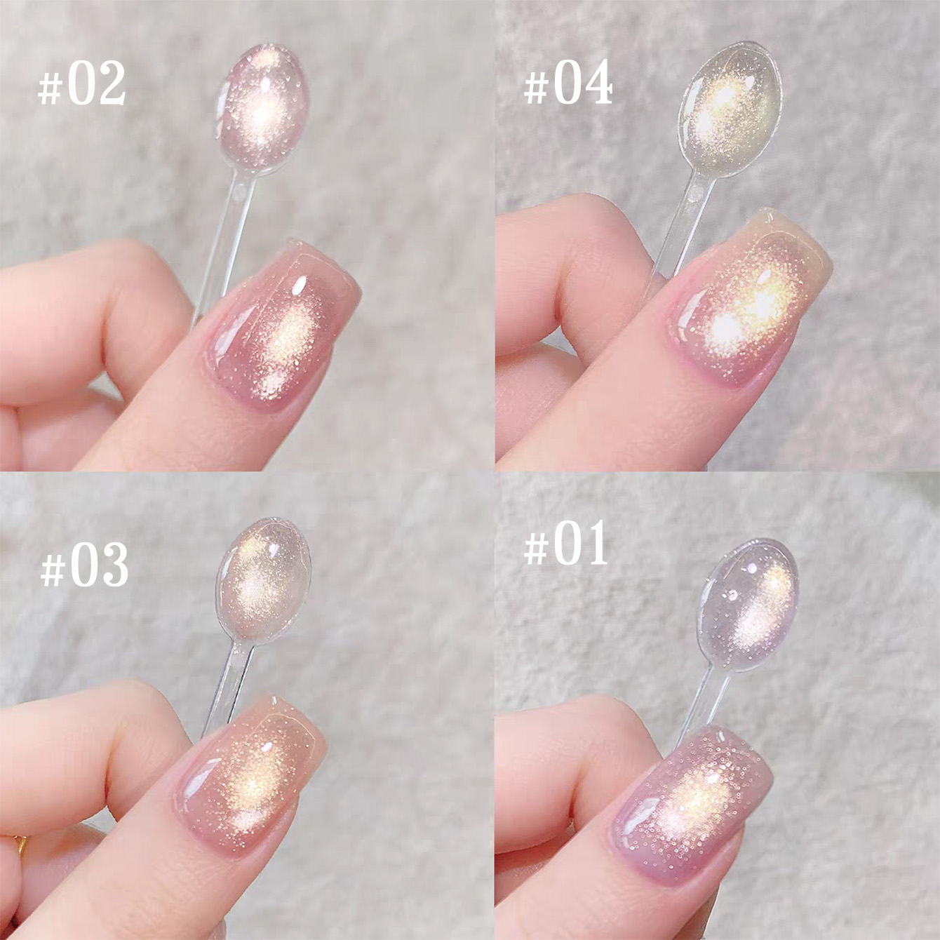 1 unidad de Esmalte de Uñas en - Nail Art Cat Eye Pink reseña y precio
