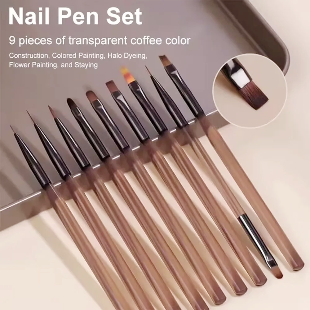 9 Uds. Pincel para uñas para d - Nail Art Quotes reseña y precio