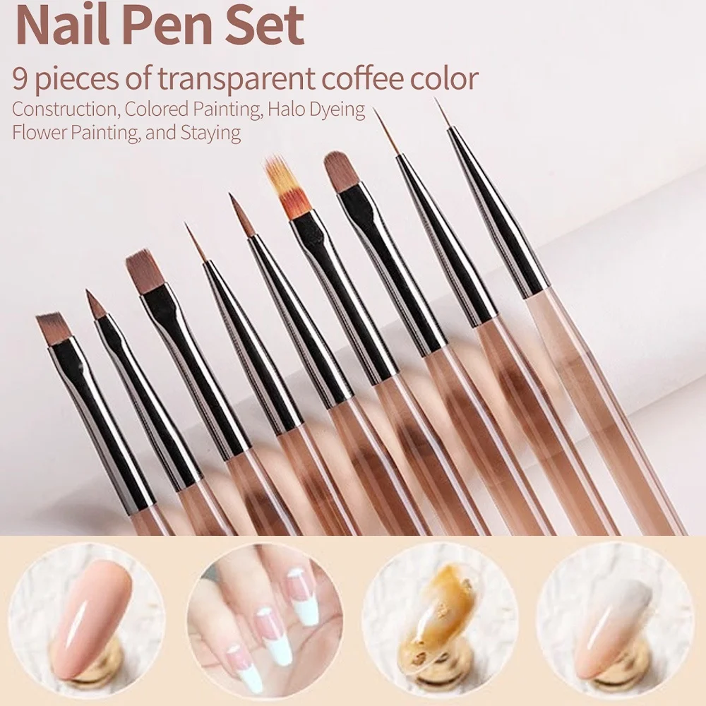 9 Uds. Pincel para uñas para d - Nail Art Quotes reseña y precio